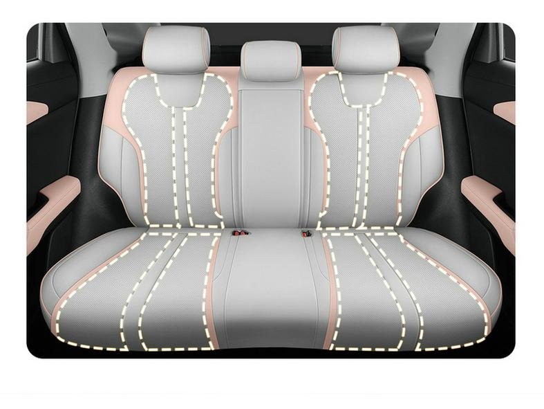 New Model Full Leather Car Seat Cushion for BYD Yuan Plus – All-Season, Five-Seater Compatible