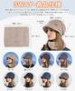 SIVAN Neck Set for Ultimate Winter Classic Knit Hat with Brim and Pile Knit Hat for Cold and Wind No Solid Women's Warmer, 2-Piece Warmth. Extra-Thick