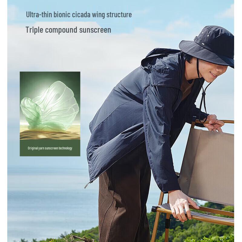 Beneunder Men's Ice Silk Sun Protection Jacket