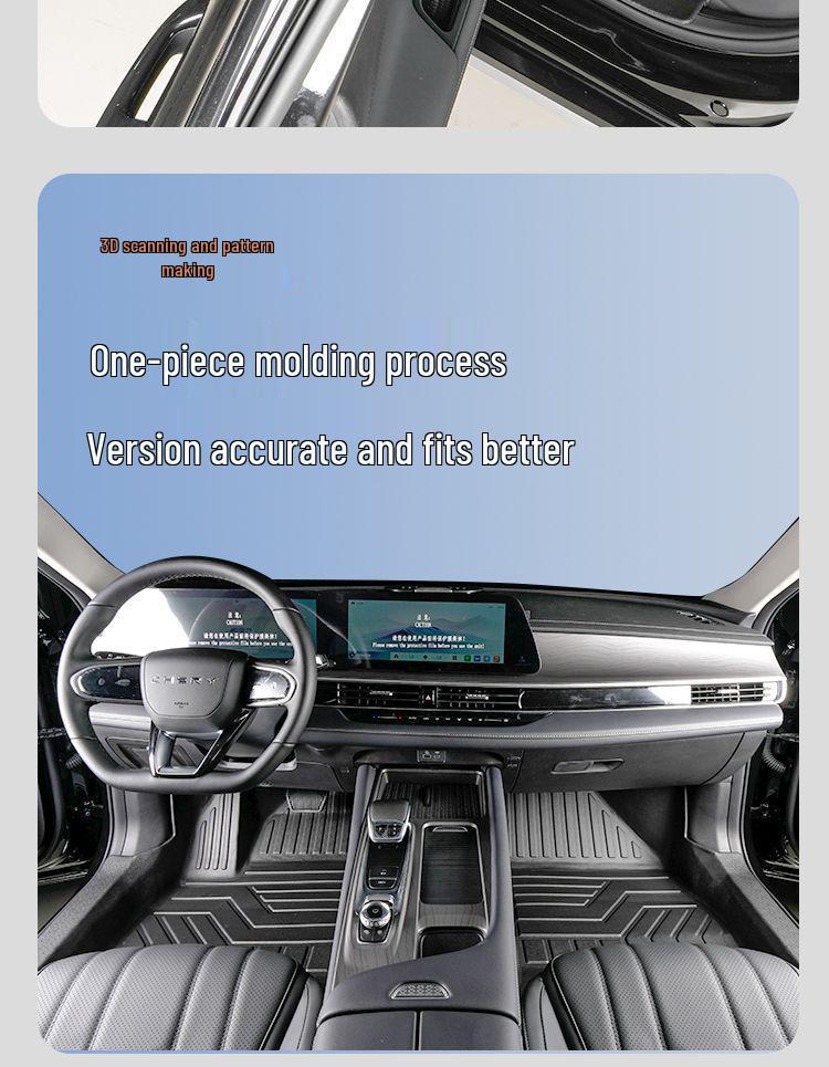 Fengyun A9L TPE Floor Mats 2025: Thickened, Wear-Resistant, Full Surround & Door Sill Coverage