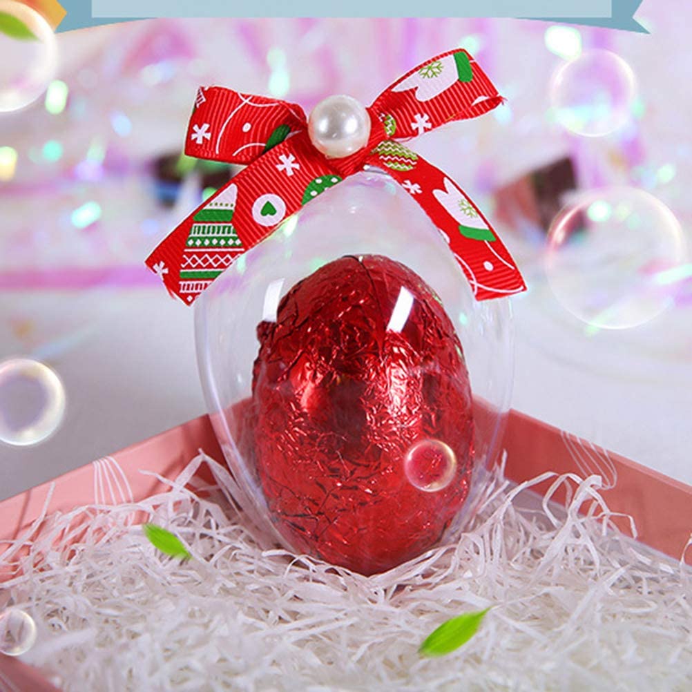 TG35239 Acrylic Egg, Plastic Egg 10cm, for Decorating, Easter Decorations