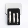 3-Piece Nail Clipper & Manicure Tool Set for Home Grooming