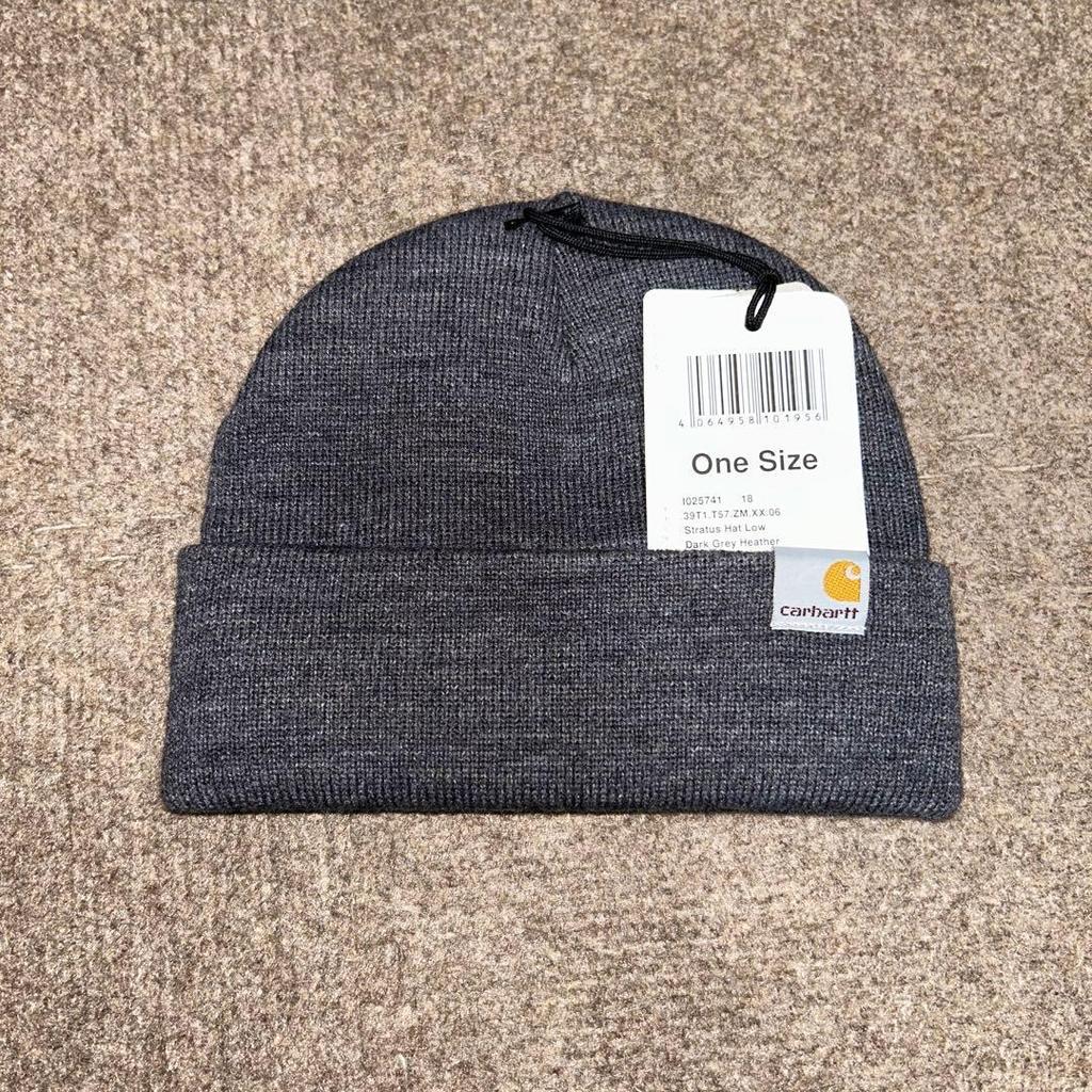Used Carhartt beanie knit hat