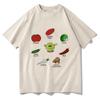 Nanalan Man Graphiicc T Shirts Summer Short Sleeve Tops Tee- Shirt 100% Cotton Men/women Tshirts Prevalent Street Casual