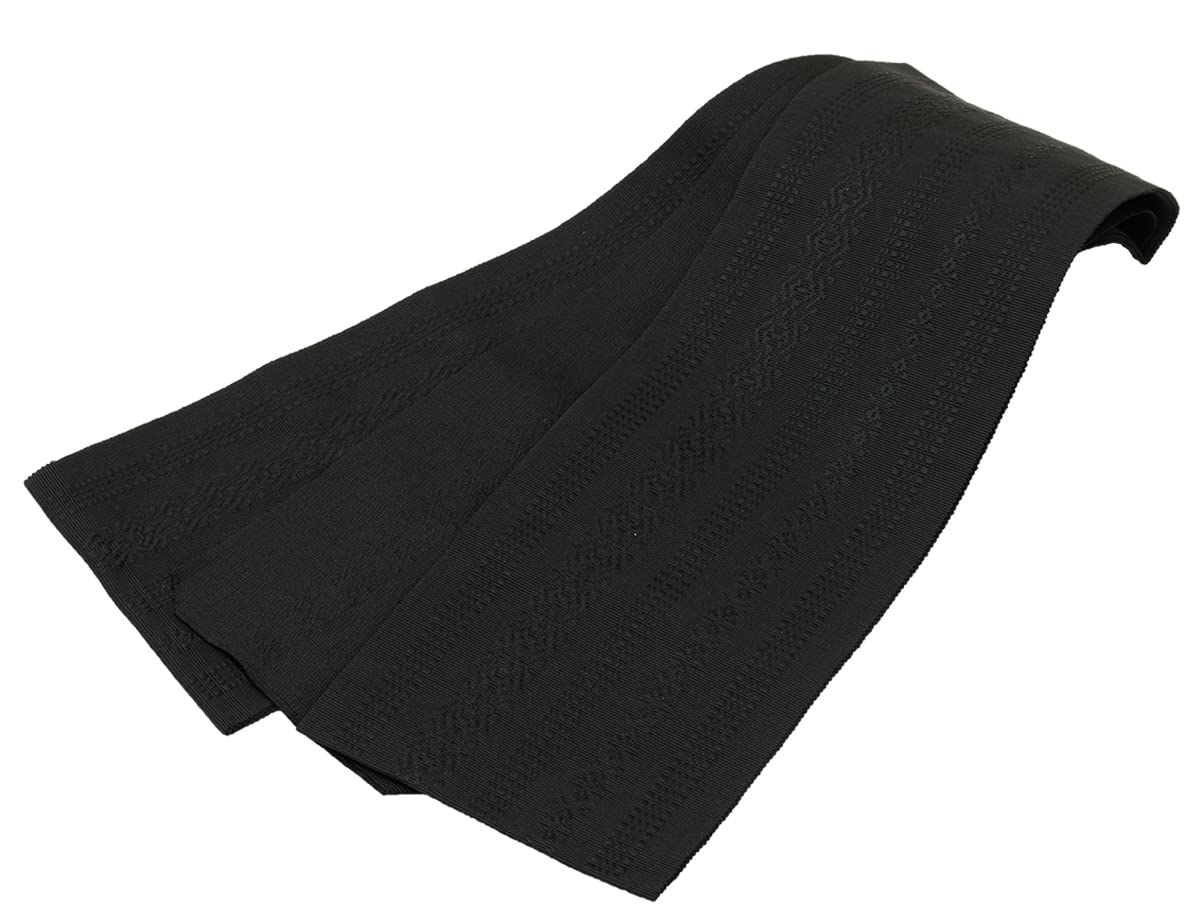 

[SOUBIEN] Soubien Datejime (Kimono Sash) Hakata-ori Silk, Genuine Silk, Chikuzen, Women s, Size B, Black