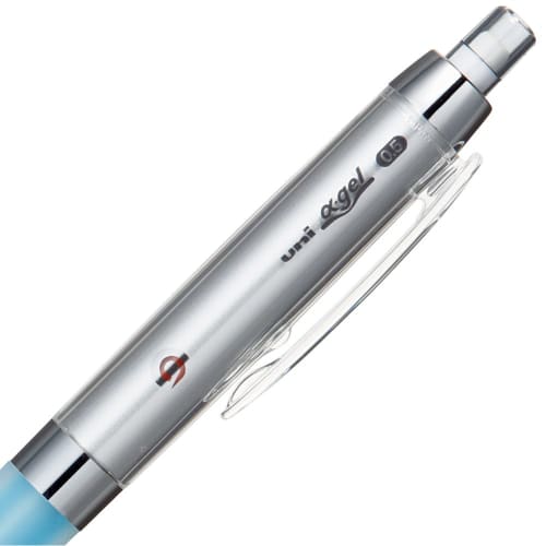 Mitsubishi Pencil Mechanical Pencil Alpha Gel 0.5 Kurtoga Stays Concentrated Blue M5858GG1P.33