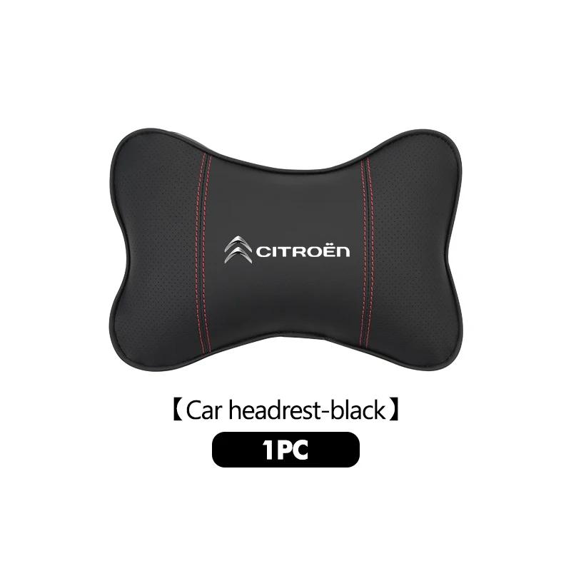 KDXF2 Car Seat Headrest Lumbar Support Spine Protect Neck Rest Cushion For Citroen C4 C3 C5 C1 C2 C6 VTS C4L DS3 DS4 DS5 Grand