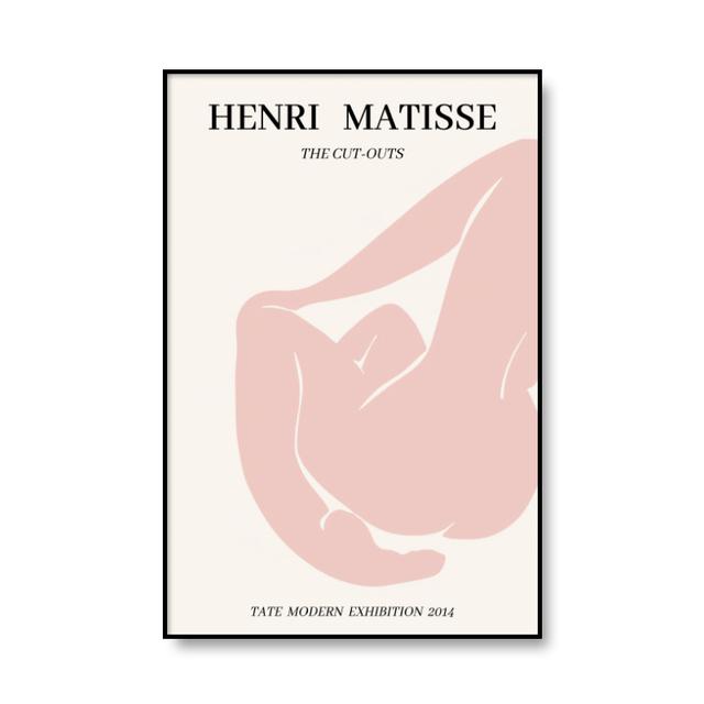 Abstraktní Henri Matisse Kresba postavy Akt Plakát a Tisky Nástěnné Umění Plátno Obraz pro Obývací Pokoj Moderní Domácí Dekorace Obrázky