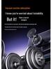 Universal Wireless Car Phone Holder with Navigation Mount, 360° Rotation & Suction Cup