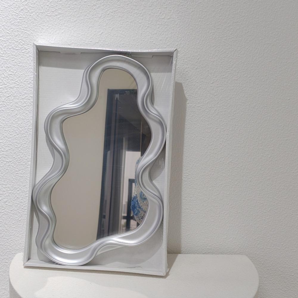 

Wall-mounted Standing Mirror Cloud Shaped Dressing Mirror High Quality Makeup Mirror Desk F