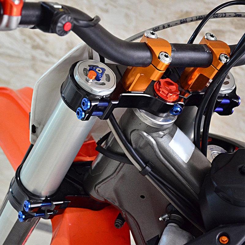 NICECNC For KTM EXC 300 2016-2023 52mm Handlebar Riser Bar Clamp Mount EXC-F 350 SX 125 SXF 450 For Husqvarna TE300 GasGas EC300