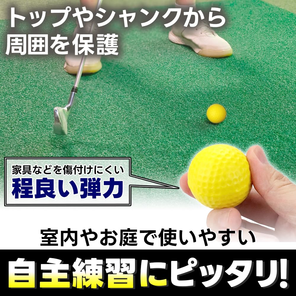 G Golf Ball Set for Indoor 12 Driving Approach Hitting Feel TMR.Breath Training, Balls, Range, Practice, Impact,