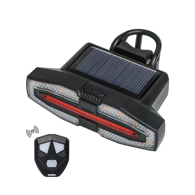 Turn Signal Bike Tail Lights Wireless Remote Control Bicycle Taillight Direction Indicator Rechargeable Road Cycling Rear Lamp