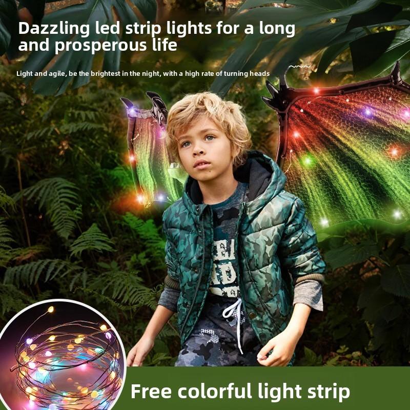 LED-Licht Musik Dinosaurierflügel Mit Interaktiven Funktionen Für Kinderspiel Und Entwicklung