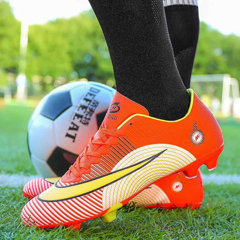 Modische Herren-Fußballschuhe FG/TF, rutschfeste Rasen-Fußballschuhe, Trainingsschuhe, ultraleichte Outdoor-Sneaker, lässige und bequeme Fußballschuhe