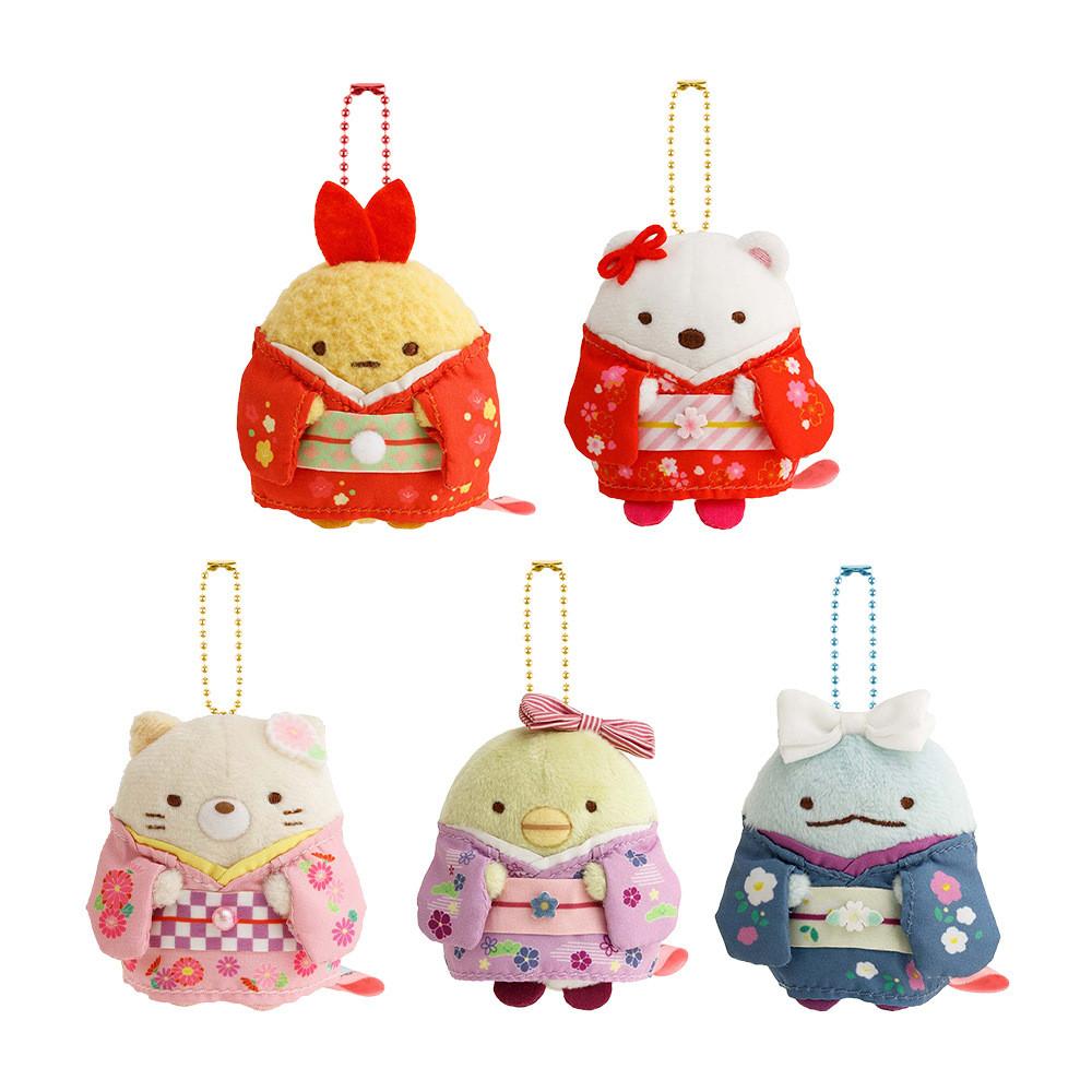 Sumikkogurashi Plush Wafuku Toy Cartoon Animal Gift Backpack Keychain Pendant