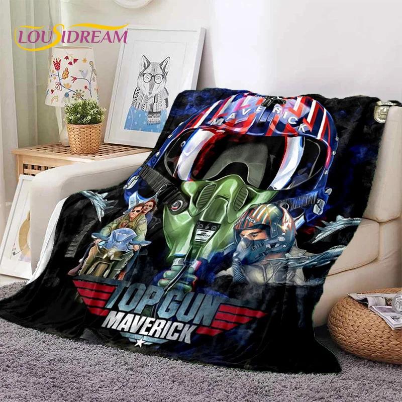 Top Gun Sign Tom Cruise Fighter Soft Flannel Blankets,Throw Blanket Comfortable Blanket for Picnic Beds Sofa Home Bedroom Gifts