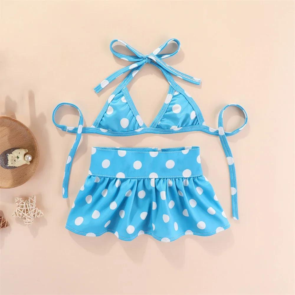 INS Dog Bikini Swimsuit Girls' Dog Beach Dressing Tutu Dresses Dog Bathing Suit Designed for Small Medium Puppies Summer Puppy Pet Outfits
