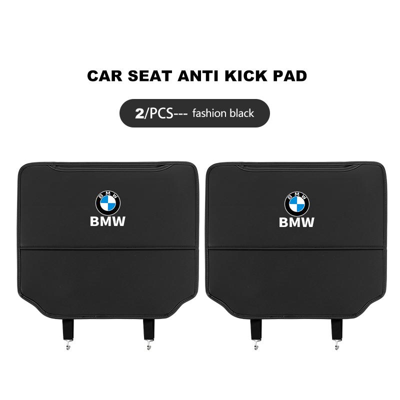 1/2 st bilsätesskydd skyddsskydd anti-sparkdyna förvaringsficka tillbehör för BMW E70 E91 E30 G30 M3 M5 X6 X4 X7 E93 X1 X3 X5