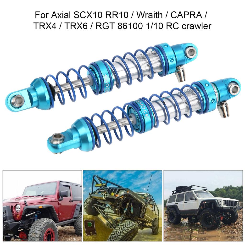 2pcs Negative Pressure Metal Shock Damper Replacement Accessory Fit for 1/10 RC Crawler