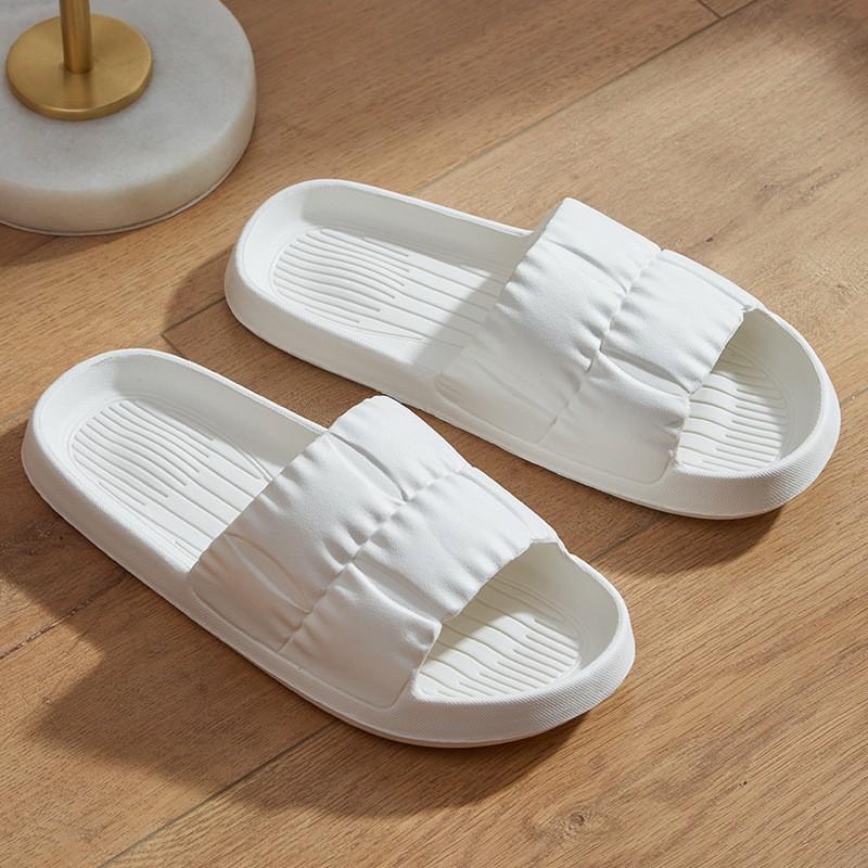 Summer stepping on shit slippers women's new eva indoor home couple non-slip bathroom massage cool slippers men