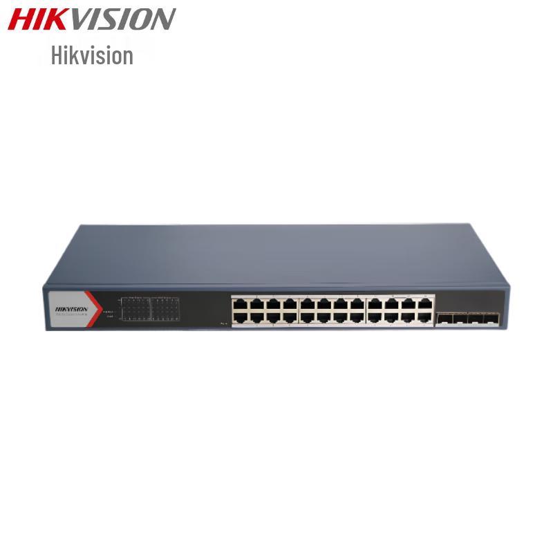 

HIKVISION 28-Port Cloud-Managed Gigabit High-Power PoE Switch
