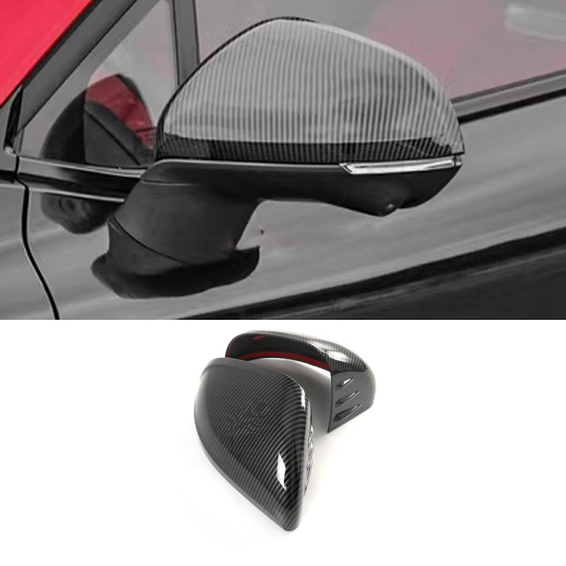 For Changan UNIT UNI-T  21 22 23 2024  ABS Carbon Fiber Exterior Car Side Rearview Mirror Cover Trim Rear Mirror Cap covers