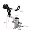 Adjustable Sea Fishing Pole Bracket Tool Support Stand Metal Portable Lightweight Universal