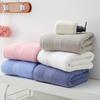 Cotton bath towel plain color broken adult household bath towel wine bed and breakfast bath towel