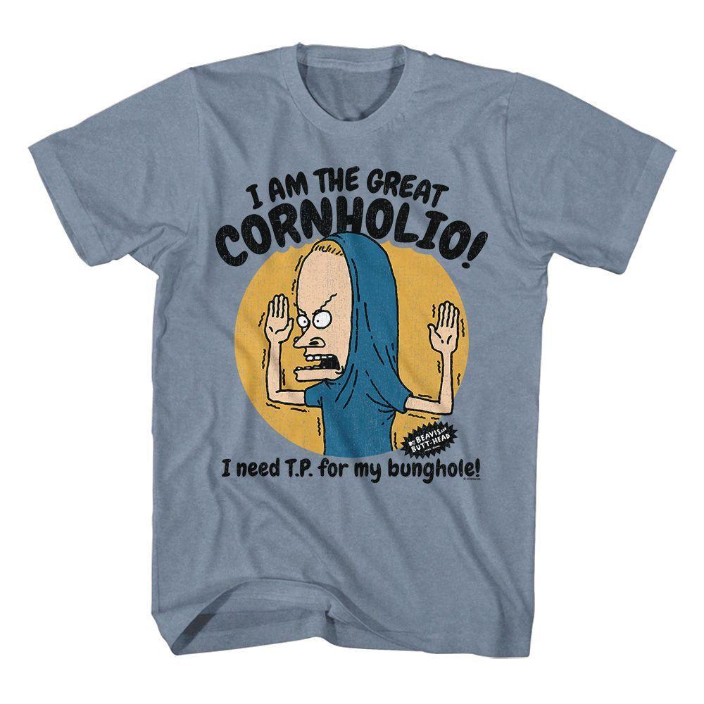 

26 Beavis And Butthead Cornholio TV Shirt Unisex T-Shirt XXXXL