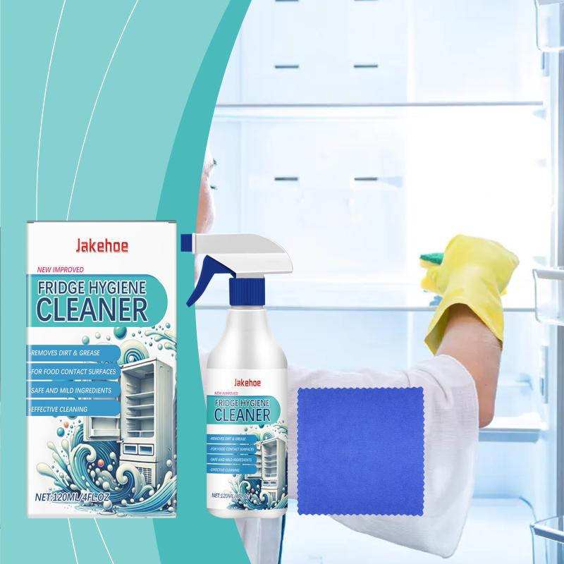Refrigerator Cleaner, Deep Cleans Stubborn Stains And Grime, Reduces Odors, Household Cleaning Spray.