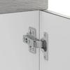 Kalmar Kitchen Base Cabinet Gray Sonoma Wood Based Material