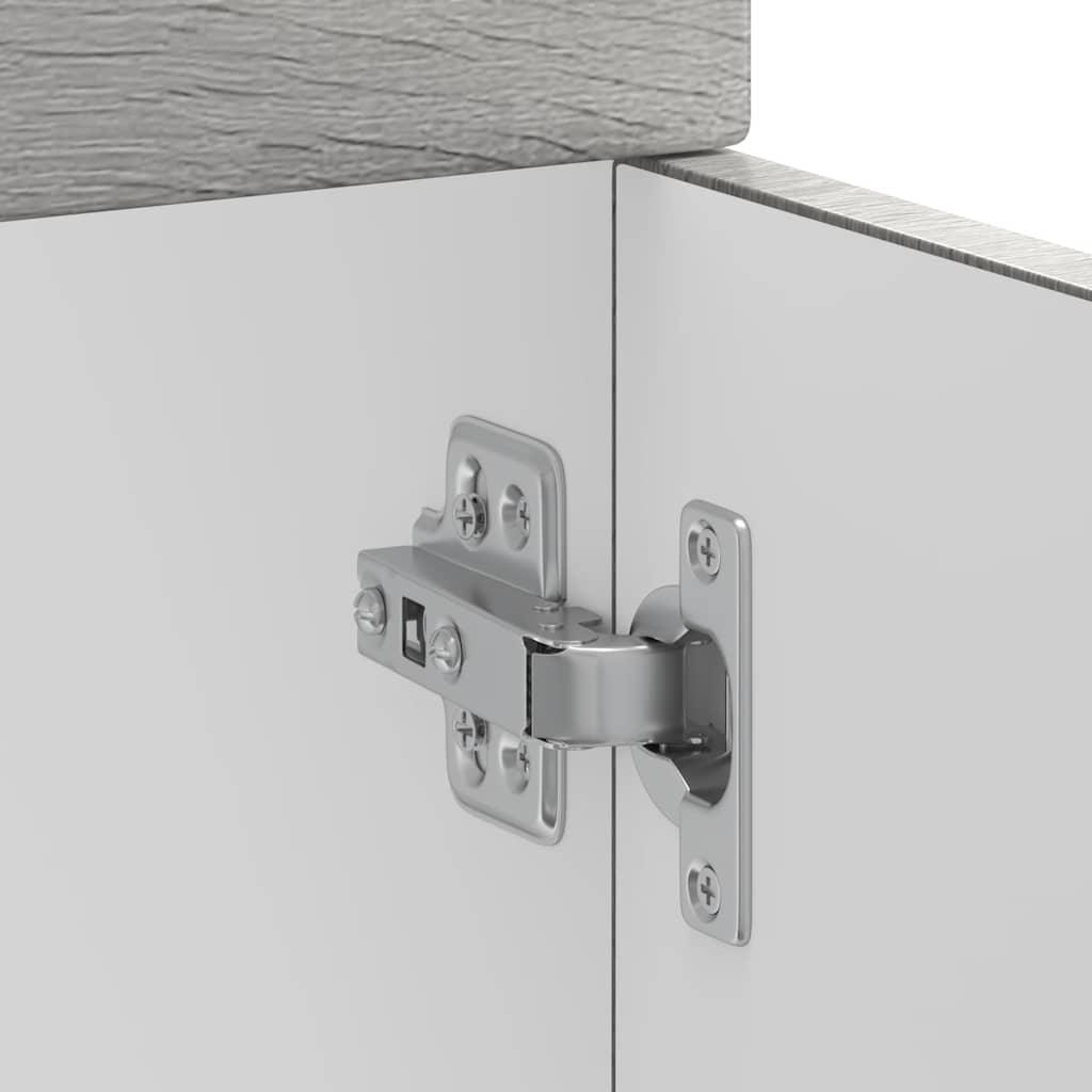 Kalmar Kitchen Base Cabinet Gray Sonoma Wood Based Material