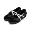 Cow Leather Women X Band Sneakers Bbi562bk