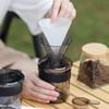 Grinder Dripper Set Portable Camping Essential Easy Disassembly Cleaning AS