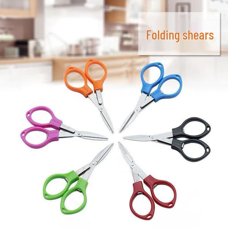 Multi-functional Stainless Steel Folding Fishing Scissors - Travel Portable Line Cutter