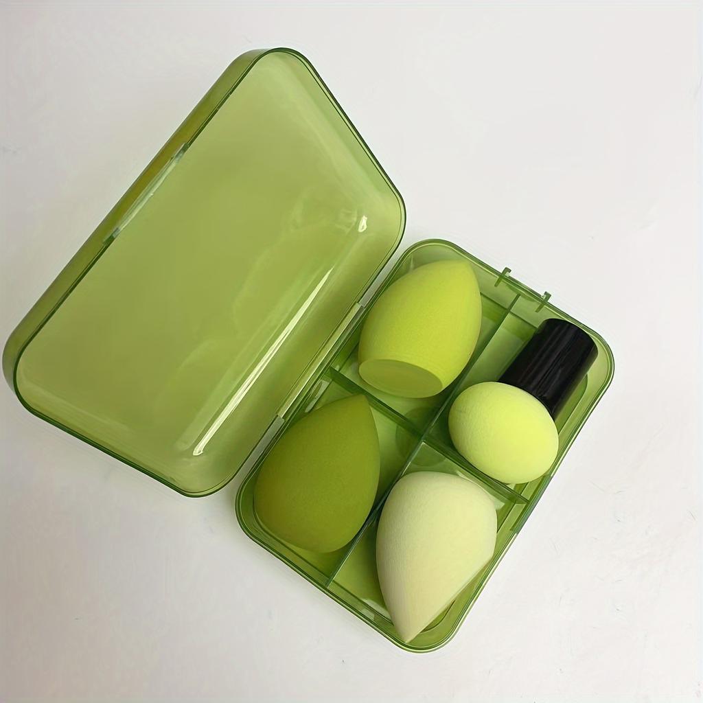 Make-up-Schwamm-Set | Doppelte Anwendung für flüssiges und festes Make-up, Weiches, Hydrophiles PU-Material