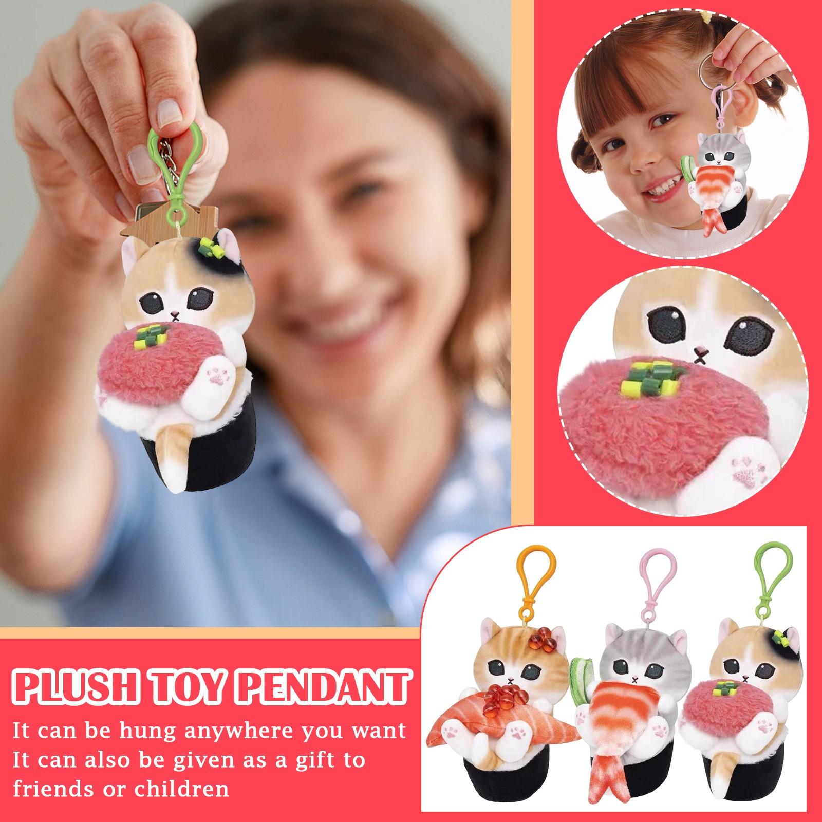 

Cartoon Cute Doll Plush Toy Keychain Small Pendant One Size