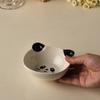 Panda Shaped Cute Steamed Egg Bowl,160ml Dipping Dish, Household Kitchen Supplies