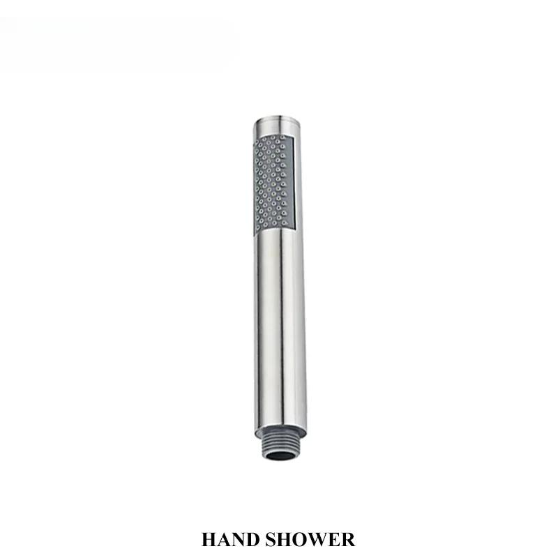 Stainless Steel Shower Brushed Gold Black Brushed Gray Handheld Head Bathroom Spray Tub
