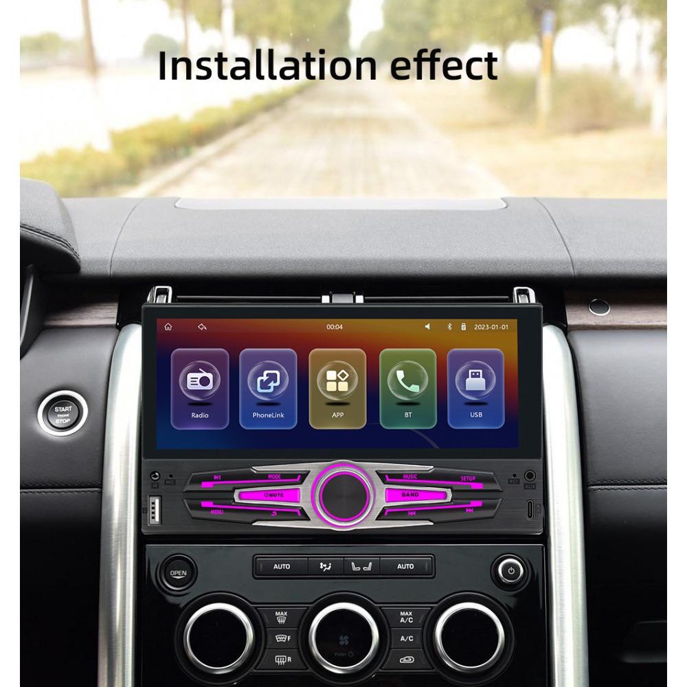 7-calowy samochodowy odtwarzacz MP5 z ekranem dotykowym i ekranem dotykowym 1 Din Radio samochodowe Carplay i Android Auto do uniwersalnego odtwarzacza multimedialnego radia samochodowego