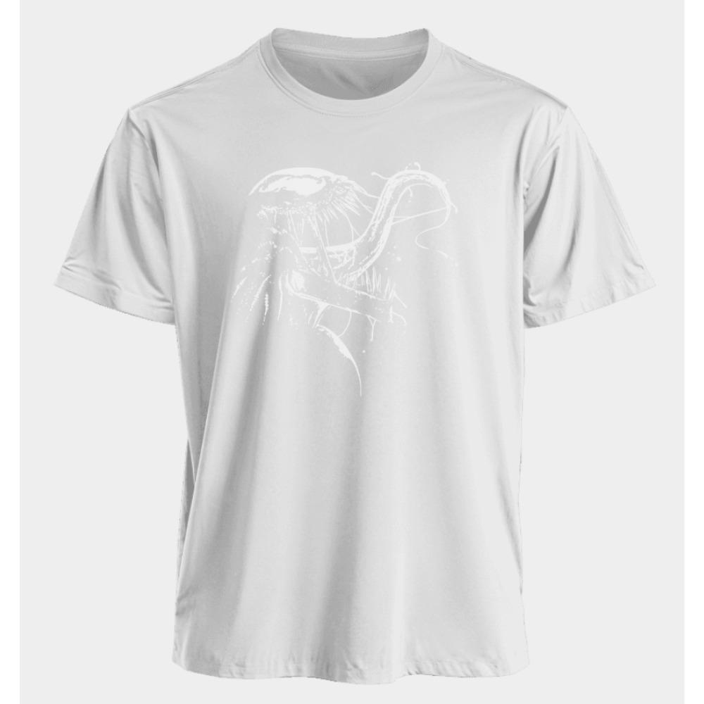 Men's Venom Summer American Style Spring and Autumn New Casual Retro Printed Sportswear and Fitness Short-sleeved Shirt