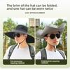 Sunscreen Hat for Men Sunshade Hat for Men Fisherman's Hat Large Brim Sun Hat, Hiking Hat Fishing Hat Cool Hat Sunshade Hat