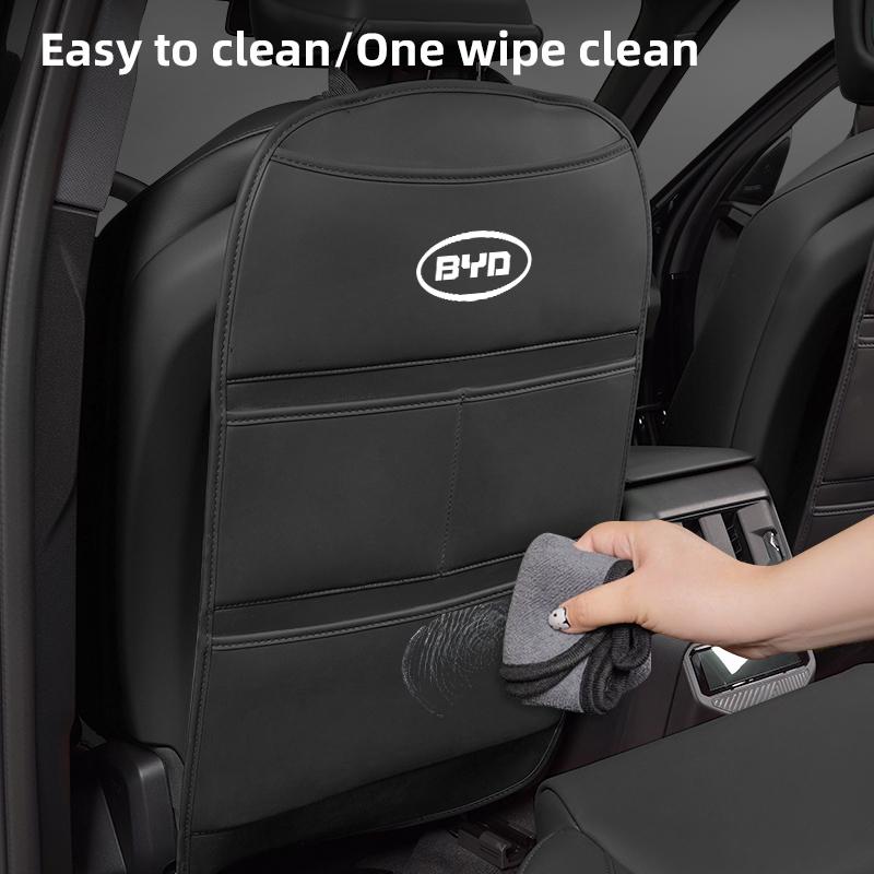 1Pcs Car Seat Anti-Kick Pad Anti-scratch Protective Cover For BYD Atto 3 Yuan Plus Han Tang EV F3 E6 Dmi Song F0 Qin Pro G3 Ea1