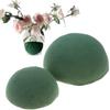 1/5Pcs Half Ball Diy Dry Artificial Flower Foam Block Green Floral Foam For Arrangement Birthday Wedding Decoration