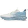 361 Flying Feather 3.0 Cushioning Slip Resistant Abrasion Resistant Low Top Casual Running Shoes Men's White Blue 672512255F /