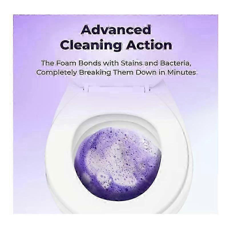 Čistič toalet - Insta-Action Fizzclean pěna pro zářivě čistou toaletu