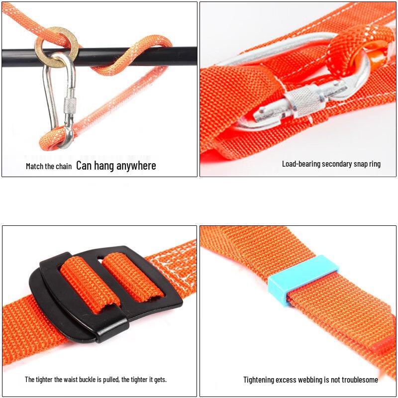 ShengRongQian Electrician Half-Body Safety Harness Kit