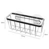 Kitchen Sponge Holder Stainless Steel Sink Basket Sorage Braket Rustproof Waterproof Liquid Drainer