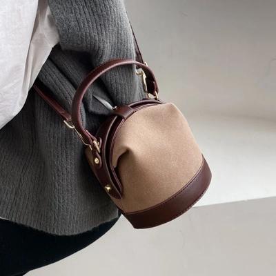Sac seau à une épaule, nouvelle mode printemps/été, édition coréenne, sac à bandoulière simple, sac à bandoulière polyvalent, sac de mode